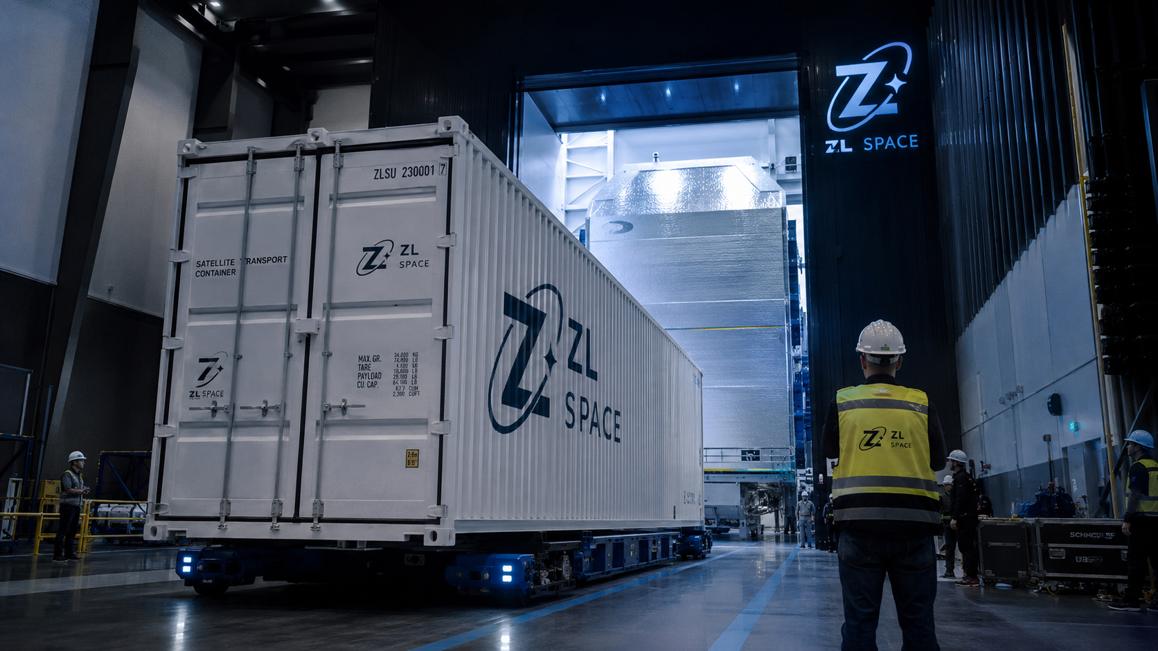 Mission-critical space hardware logistics from supplier pickup to launch-site delivery