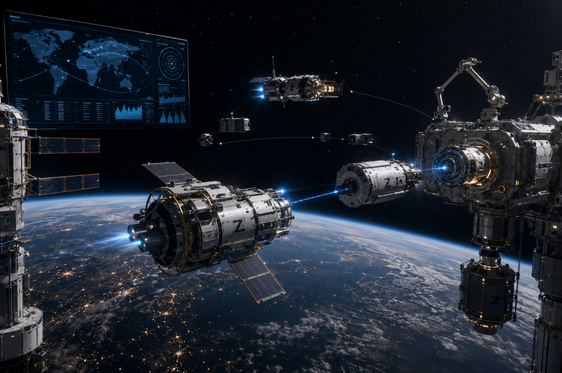 Future orbital cargo movement and space forwarding concepts