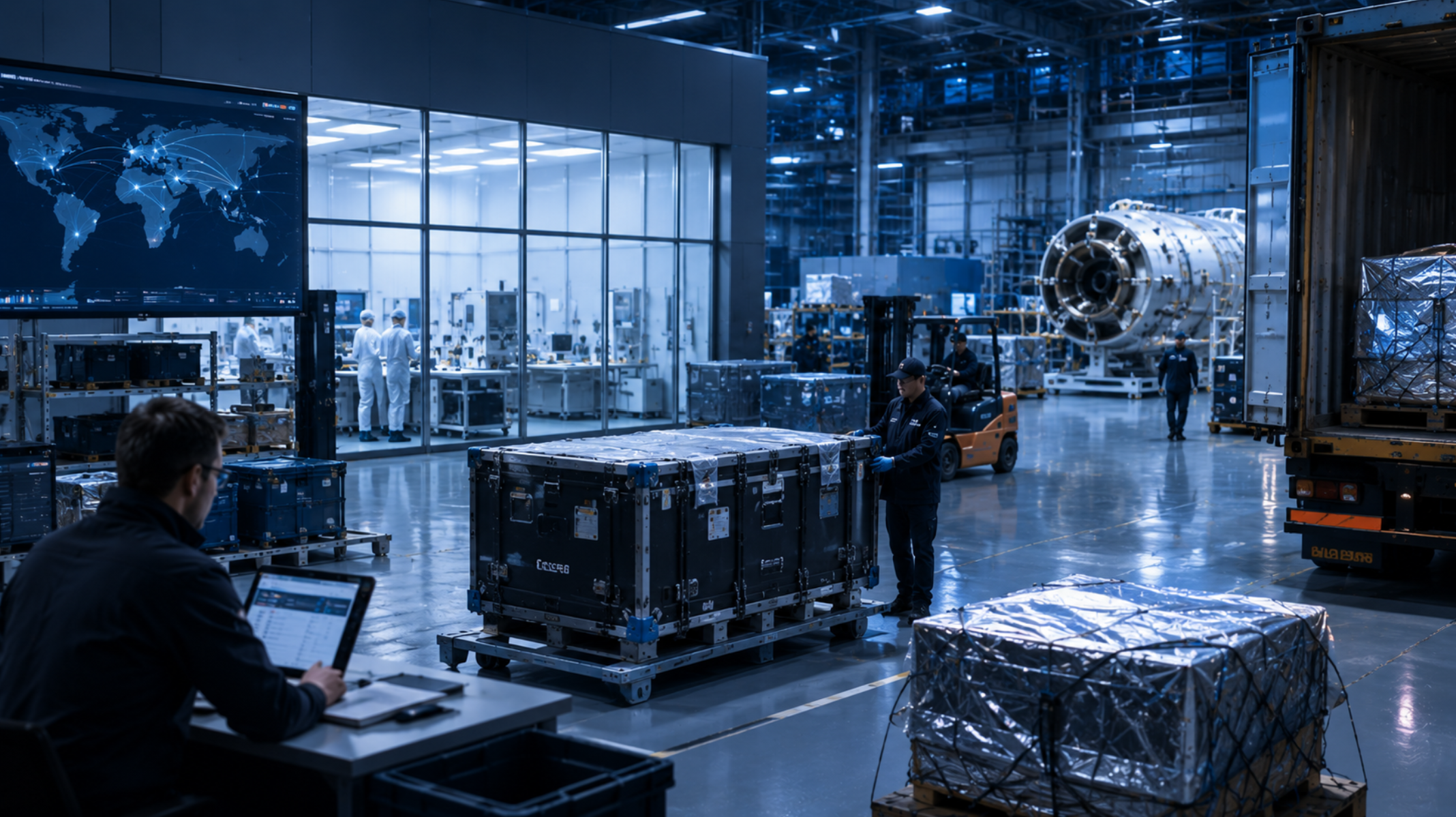 Test campaign logistics for space programs